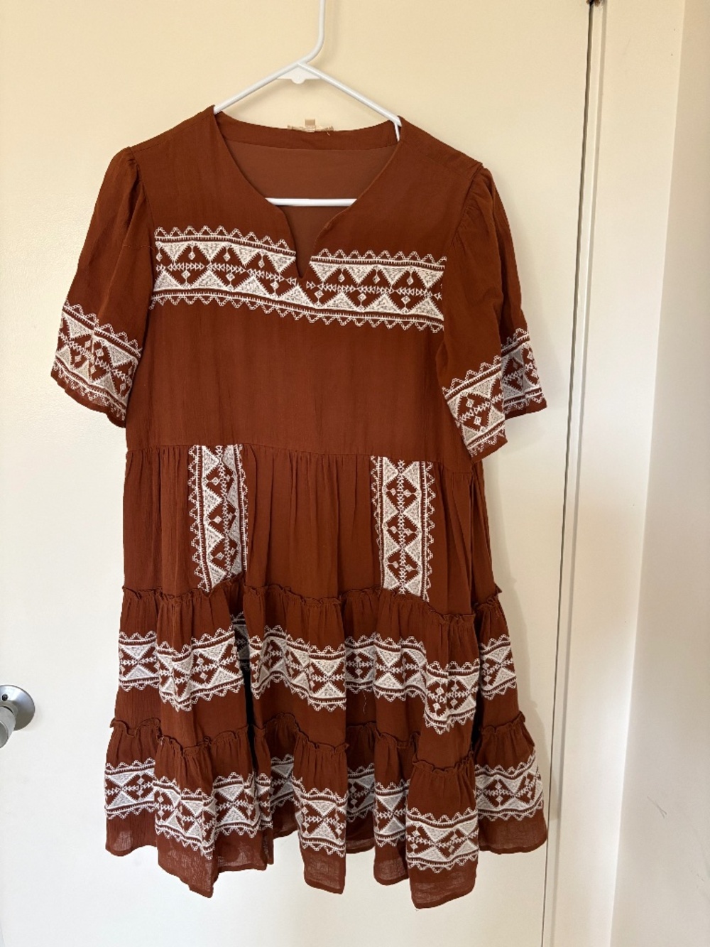 Tea n rose dress- rust
